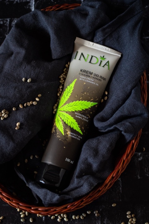 Ochronny krem do rąk z olejem konopnym, 100 ml